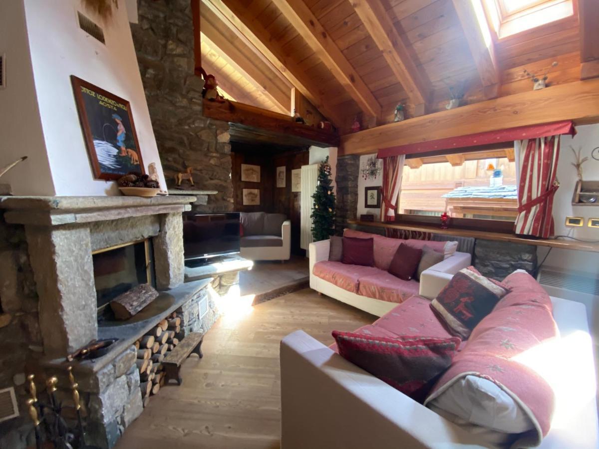 Chalet Cretaz Valtournenche Bagian luar foto